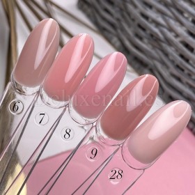 Gel constructor Dark Medium Gel 07, Beige, 15 ml