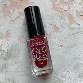 Esmalte Stamping Taki Da 009, Rojo, 5 ml