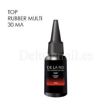 Top sin pegajosidad Rubber Multi no wipe DE LA RO, 30 ml