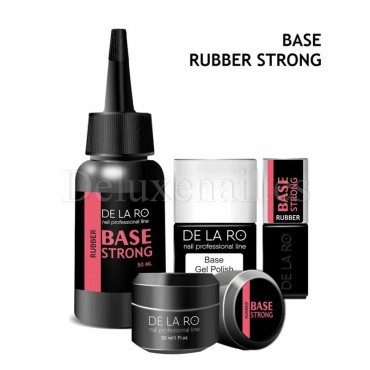 Base Elástica Rubber Strong DE LA RO, 50 ml