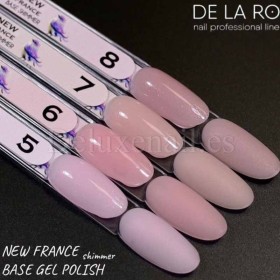 Base New France Shimmer 06 DE LA RO, 12 ml