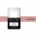 Base Rubber Camouflage Soft Peach DE LA RO, base camuflaje, melocotón, 12 ml