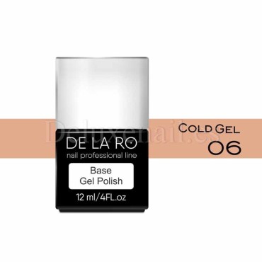 Base Cold Gel 06 DE LA RO, 12 ml