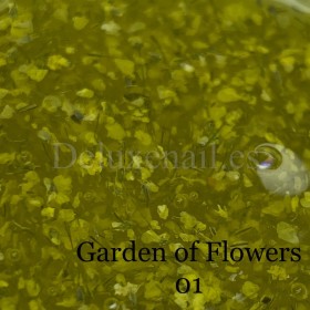 Gel Garden of Flowers 01 DE LA RO, 15 gr