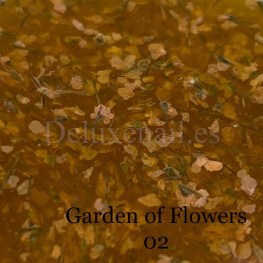 Gel Garden of Flowers 02 DE LA RO, 15 gr