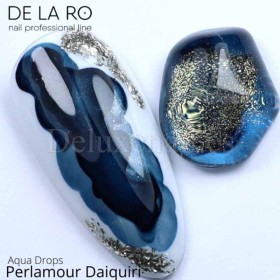 Pintura de Acuarela líquida nacarada Aqua Drops DE LA RO Perlamour Daiquiri 3, 10 ml