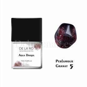 Pintura de Acuarela líquida nacarada Aqua Drops DE LA RO Perlamour Granat 5, 10 ml