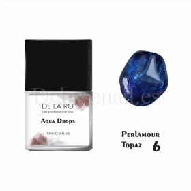 Pintura de Acuarela líquida nacarada Aqua Drops DE LA RO Perlamour Topaz 6, 10 ml