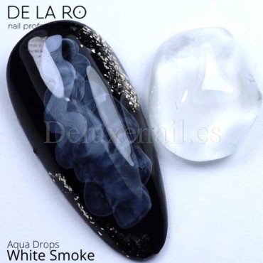 Pintura Acuarela líquida Aqua Drops DE LA RO  White Smoke 10, 10 ml