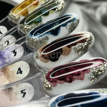 Pintura de Acuarela líquida nacarada Aqua Drops DE LA RO Perlamour Daiquiri 3, 10 ml