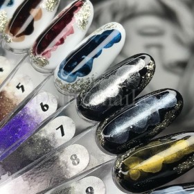 Pintura de Acuarela líquida nacarada Aqua Drops DE LA RO Perlamour Bronz 9, 10 ml