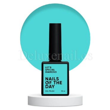 Esmalte Permanente Let’s special Diamond NAILSOFTHEDAY, Azul, 10 ml