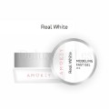 Fast Gel Real White Amokey, gel constructor de color, 15 gr