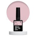 Cover Base 12 NAILSOFTHEDAY, base camuflaje, rosa claro, 10 ml
