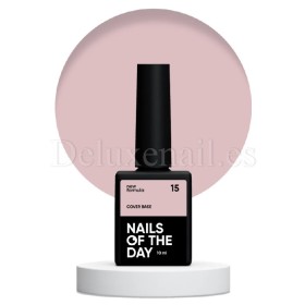 Cover Base 15 NAILSOFTHEDAY, base camuflaje, nude, 10 ml
