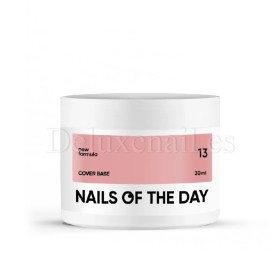 Cover Base 13 NAILSOFTHEDAY, base camuflaje, rosa, 30 ml