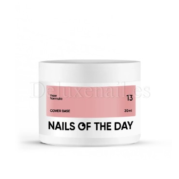 Cover Base 13 NAILSOFTHEDAY, base camuflaje, rosa, 30 ml