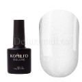 Top sin pegajosidad Komilfo Milky Diamond, con UV filtros, 8 ml