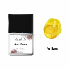 Pintura Acuarela líquida Aqua Drops DE LA RO Yellow, 10 ml