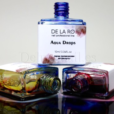 Pintura Acuarela líquida Aqua Drops DE LA RO Green, 10 ml