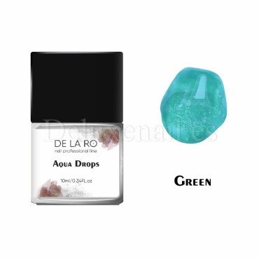 Pintura Acuarela líquida Aqua Drops DE LA RO Green, 10 ml