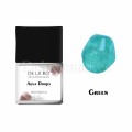 Pintura Acuarela líquida Aqua Drops DE LA RO Green, 10 ml