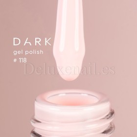 Esmalte Permanente Dark 118, Rosa Lechoso, 10 ml