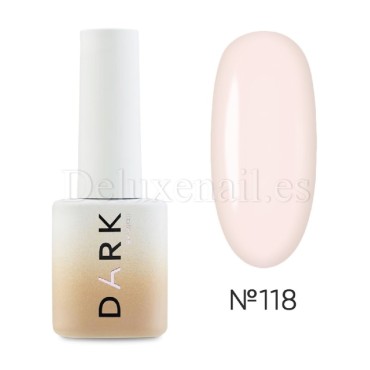 Esmalte Permanente Dark 118, Rosa Lechoso, 10 ml