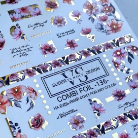 Pegatina al agua Combi Foil 136 VS