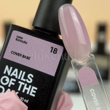Cover Base 18 NAILSOFTHEDAY, base de color rosa claro, 10 ml