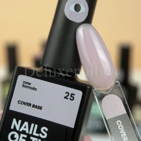 Cover Base 25 NAILSOFTHEDAY, base de color violeta claro, 10 ml