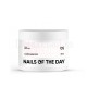 Cover Base Milk Shimmer 05 NAILSOFTHEDAY, blanco lechoso con micro brillo rosado, 30 ml