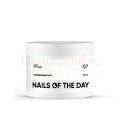 Cover Base Milk Shimmer 07 NAILSOFTHEDAY, base camuflaje, blanco lechoso con micro brillo dorado, 30 ml