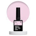 Cover Base Shimmer 26 NAILSOFTHEDAY, base camuflaje, violeta claro con purpurina plateada, 10 ml