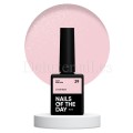 Cover Base Shimmer 29 NAILSOFTHEDAY, base camuflaje, beige rosado con purpurina plateada, 10 ml