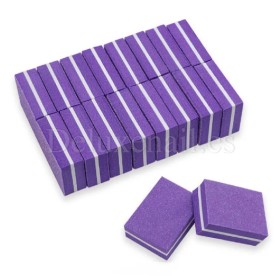 Tacos pulidores desechables 100/180 gr, Morado, 50 uds