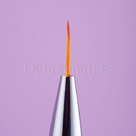 Pincel Doble Sintético Gel Oval 6K/Liner 9 Komilfo, 6/9 mm