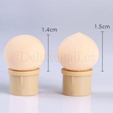 Pincel Esponja para diseños degradados con cristales