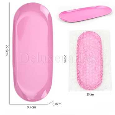 Bandeja Mediana de acero inoxidable, 22.9x9.7 cm, 1ud