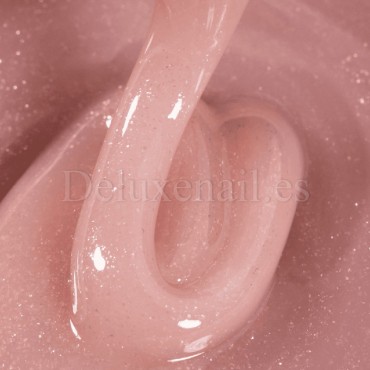 Gel constructor Dark Smart Builder Gel 29, Beige rosado con micro brillo, 15 ml