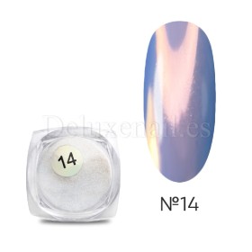 copy of Mirror Chrome Powder NAILS WORLD-175 plata