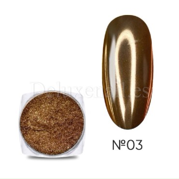 Mirror Powder Dark 03, Oro, 5 gr