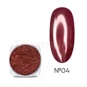 copy of Mirror Chrome Powder NAILS WORLD-175 plata