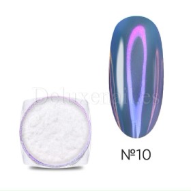 copy of Mirror Chrome Powder NAILS WORLD-175 plata