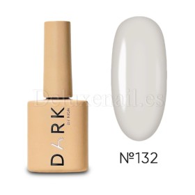 Esmalte Permanente Dark 132, Gris claro, 10 ml