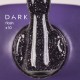 Gel Polish Flash 10 DARK, esmalte reflectante violeta oscuro, 10 ml