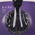 Gel Polish Flash 11 DARK, esmalte reflectante azul oscuro, 10 ml
