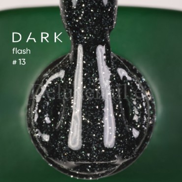 Esmalte Reflectante Flash 13 Dark, Verde oscuro, 10 ml