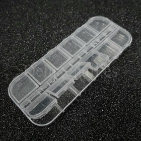 Estuche organizador de 10 secciones con tapa