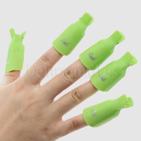 Nail Remover Clips, Verde, 10 Uds.